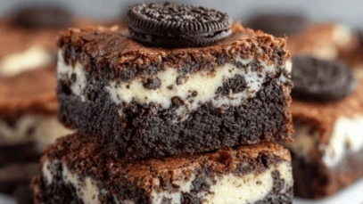 Cookies and Cream Brownies
