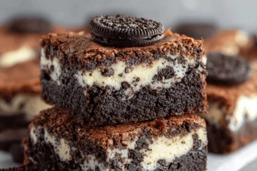 Cookies and Cream Brownies