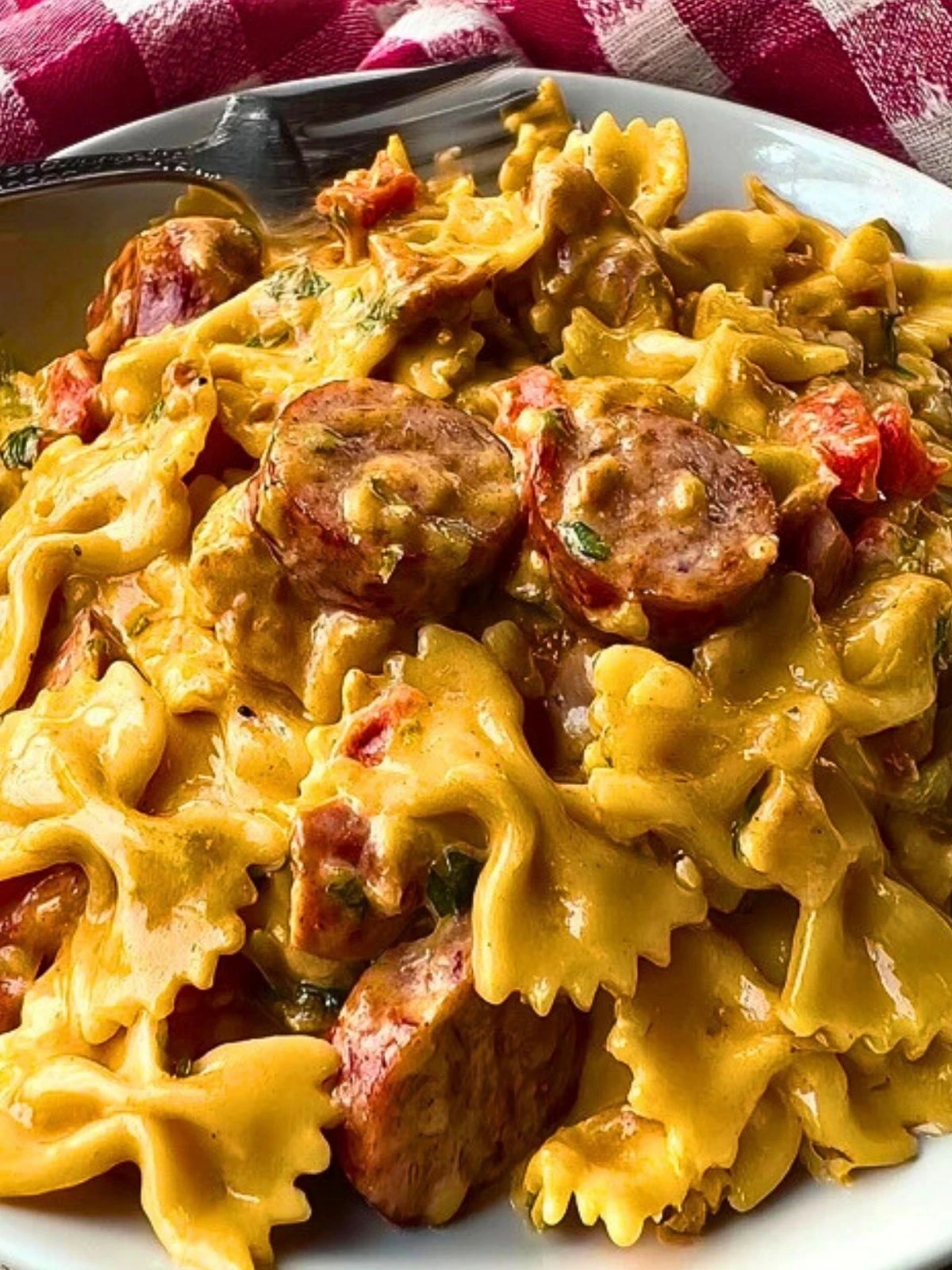 Creamy Cajun Sausage Pasta Dinner (1)