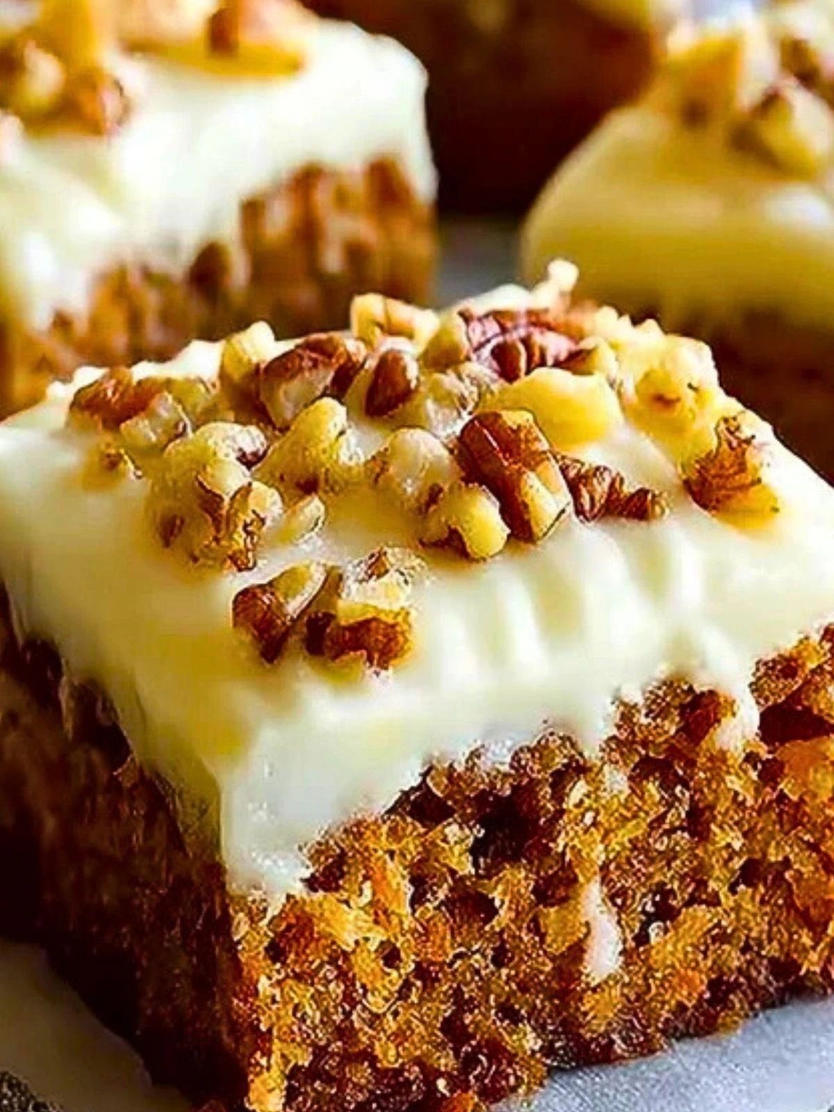 Decadent Carrot Cake Bars with Cream Cheese Frosting (1)