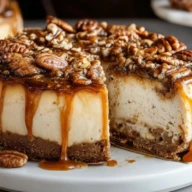 Decadent Pecan Pie Cheesecake