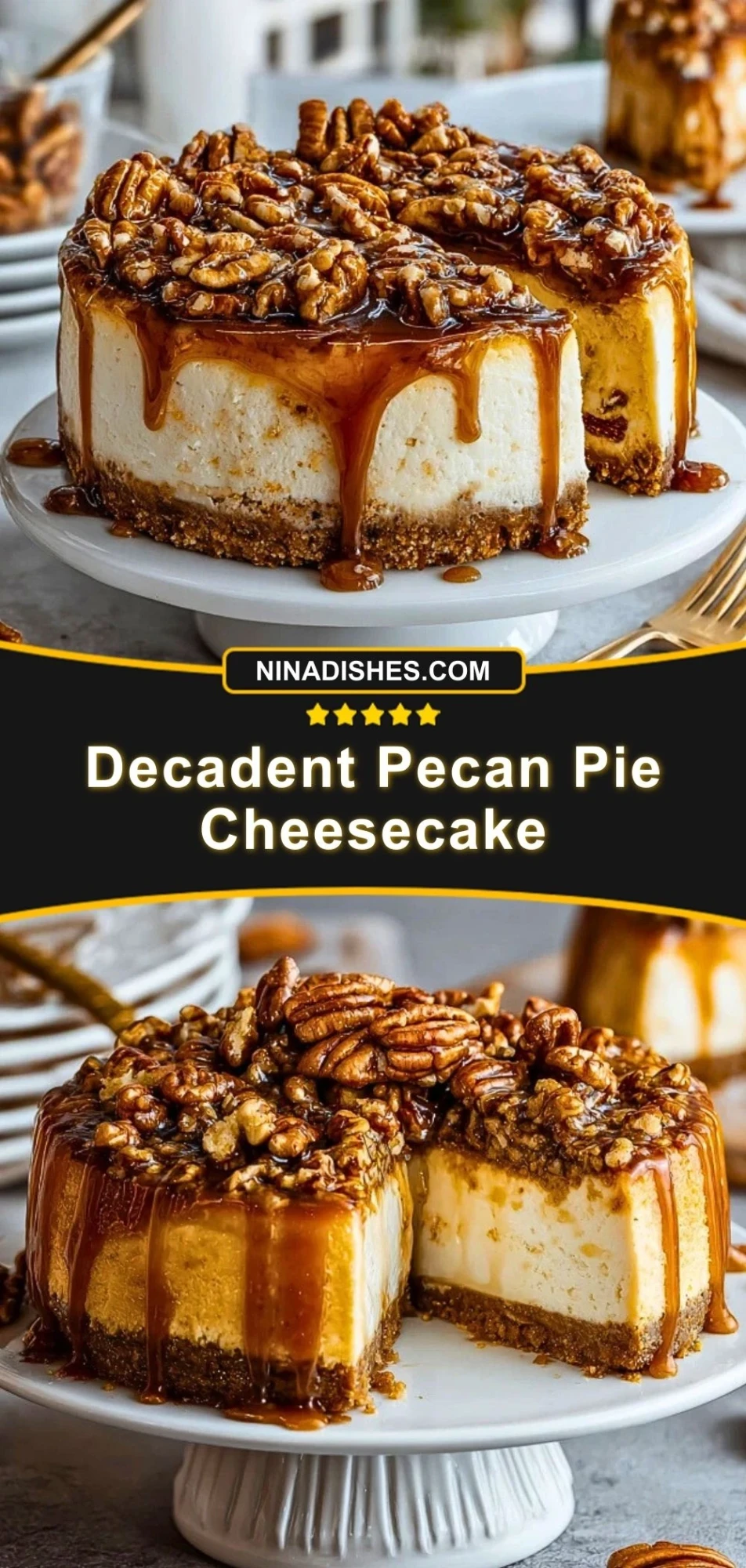 Decadent Pecan Pie Cheesecake (3)