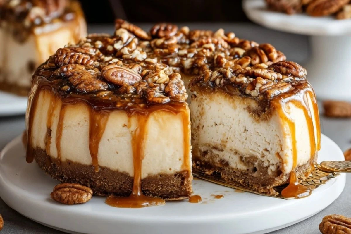 Decadent Pecan Pie Cheesecake