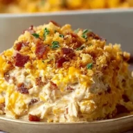 Easy Crack Chicken Casserole