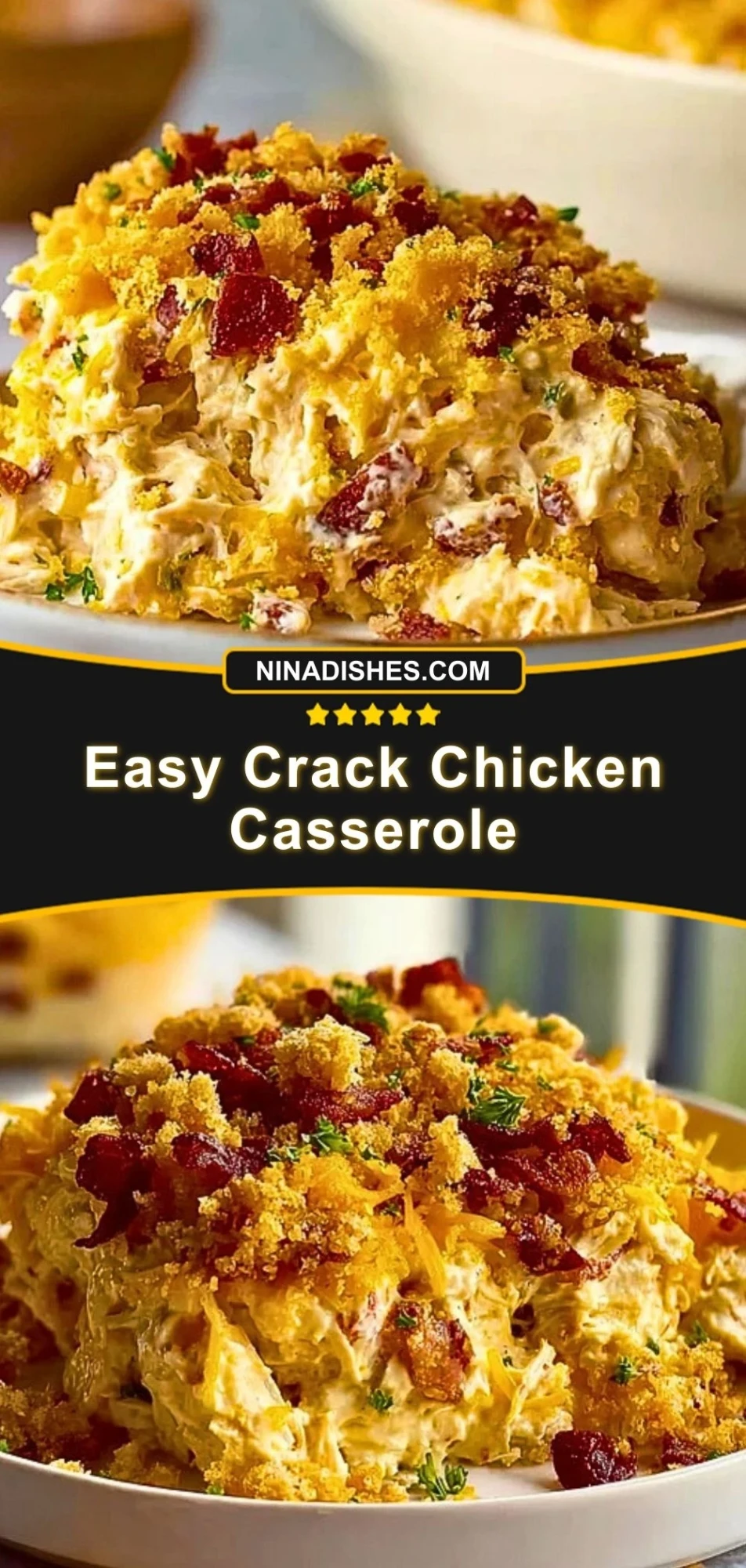 Easy Crack Chicken Casserole (3)