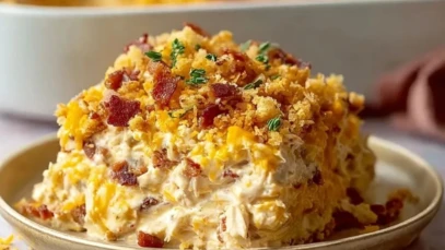 Easy Crack Chicken Casserole