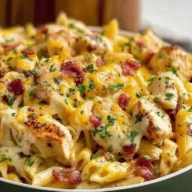 Easy Crack Chicken Pasta