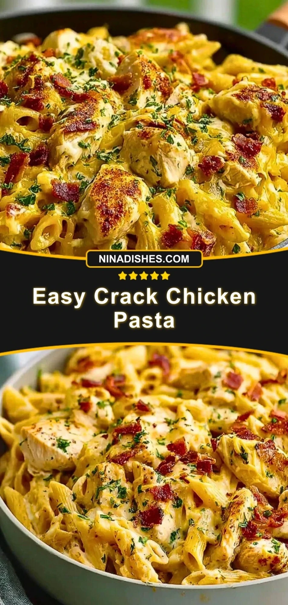 Easy Crack Chicken Pasta (3)