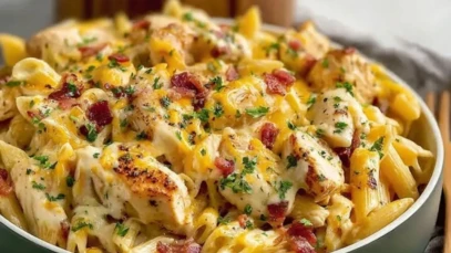 Easy Crack Chicken Pasta
