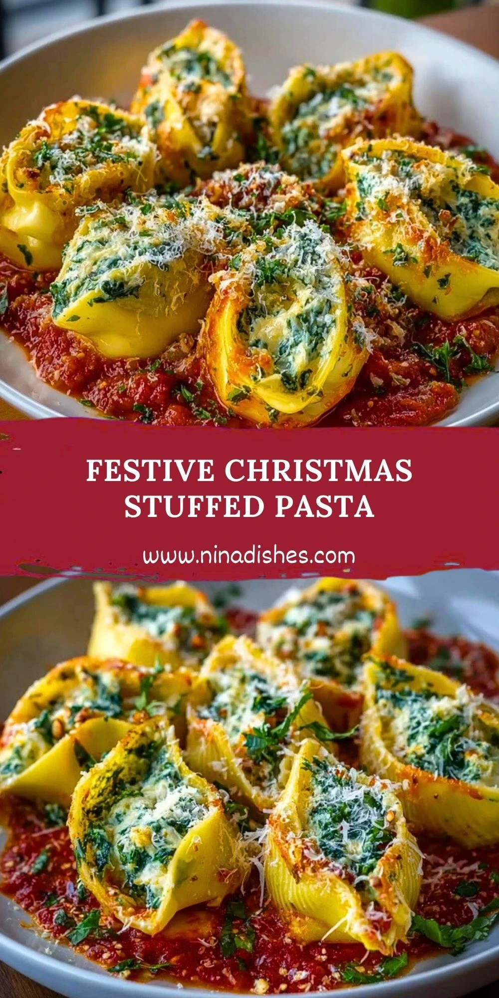 Festive Christmas Stuffed Pasta (2)
