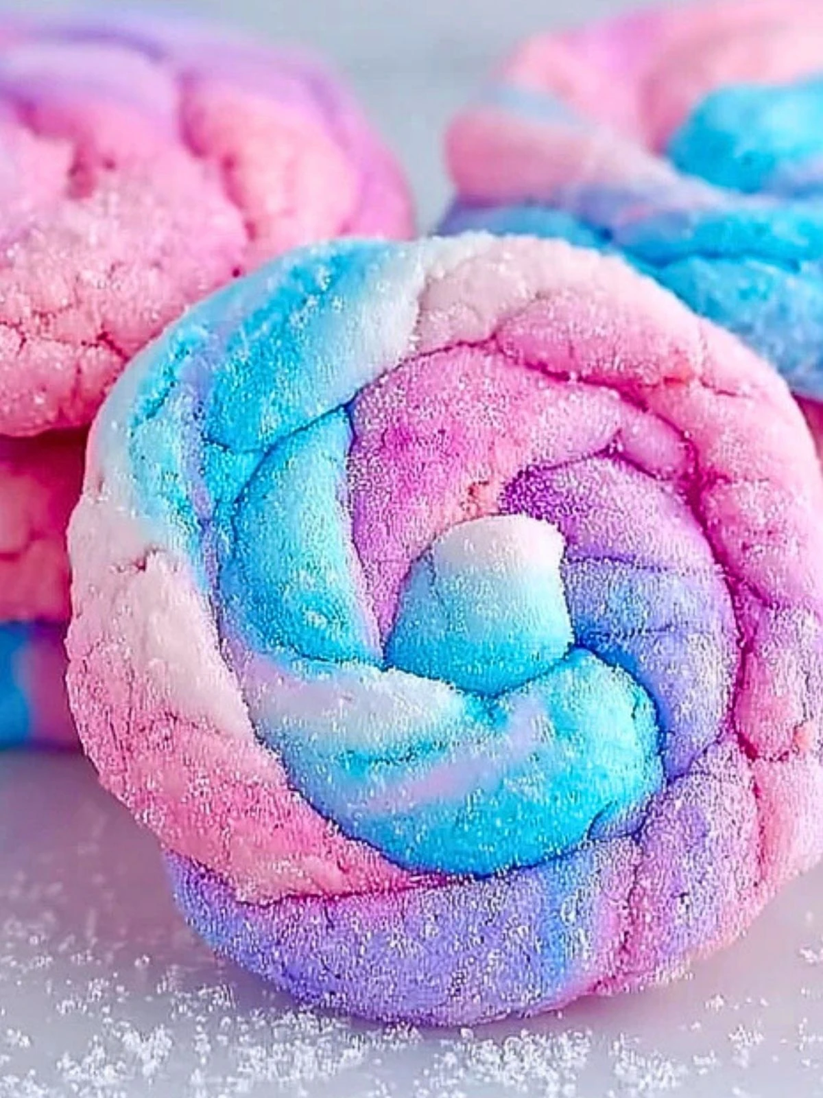 Fluffy Cotton Candy Cookies (1)