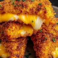 Fried Cheese Stuffed Doritos