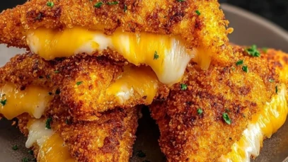 Fried Cheese Stuffed Doritos