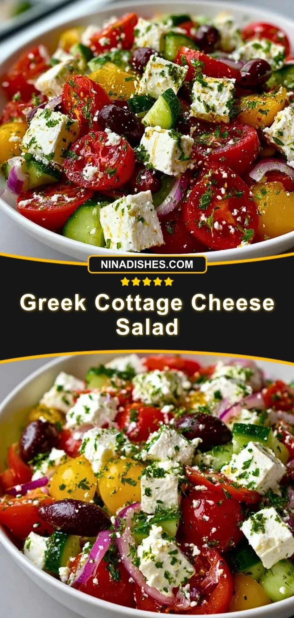 Greek Cottage Cheese Salad (3)