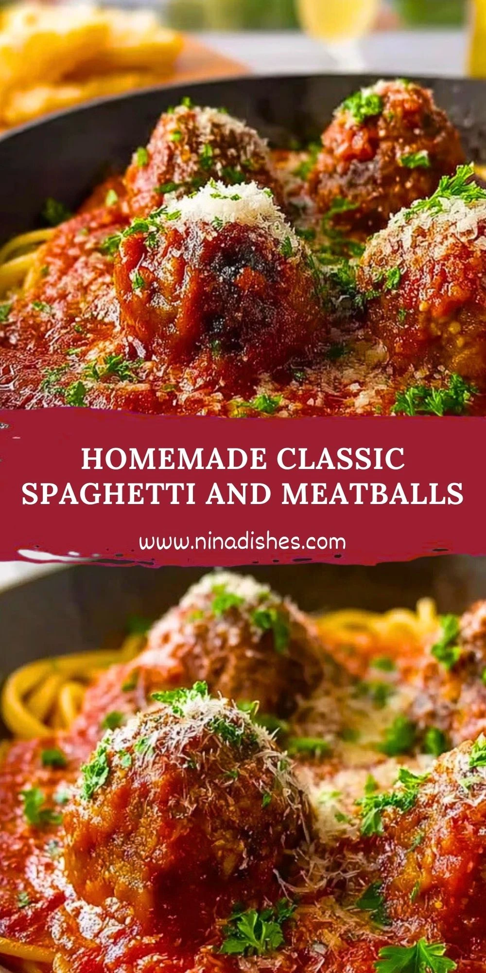 Homemade Classic Spaghetti and Meatballs (2)