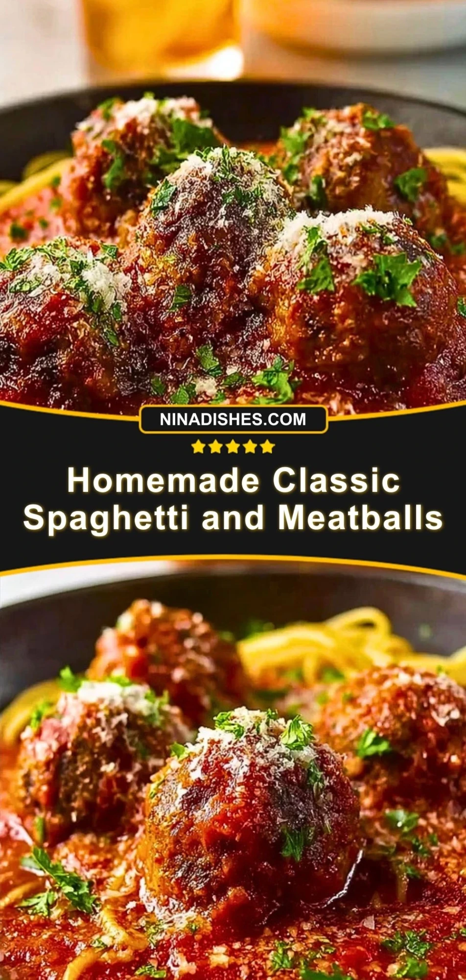Homemade Classic Spaghetti and Meatballs (3)