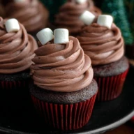 Hot Cocoa Cupcakes
