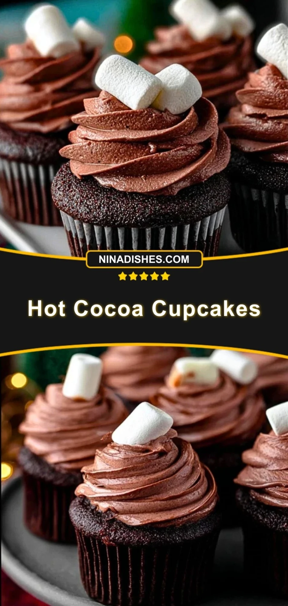 Hot Cocoa Cupcakes (3)