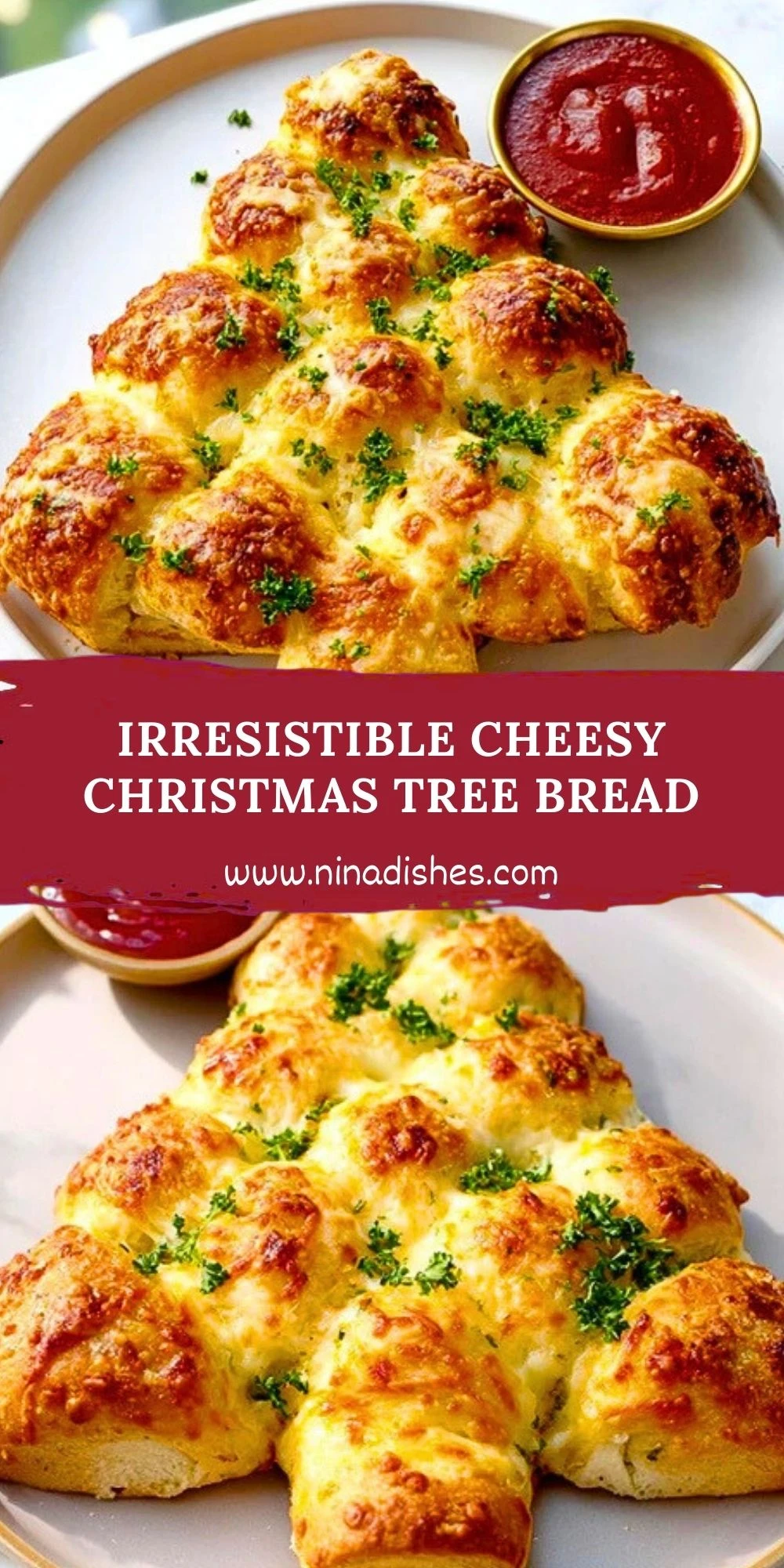 Irresistible Cheesy Christmas Tree Bread (2)