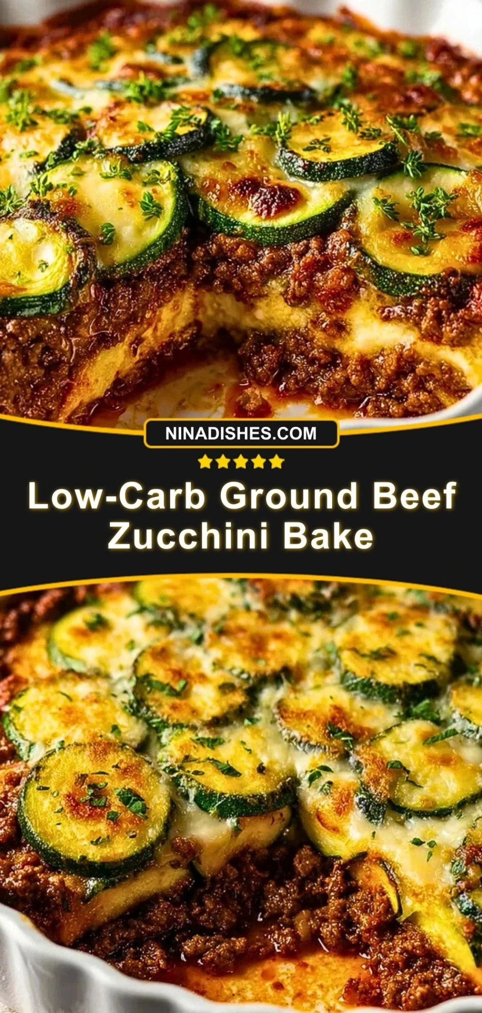 Low-Carb Ground Beef Zucchini Bake (3)
