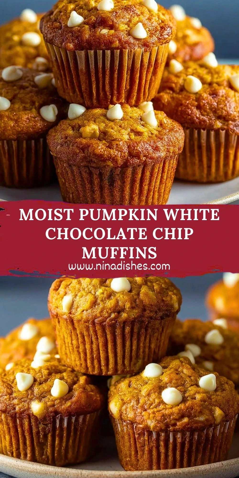 Moist Pumpkin White Chocolate Chip Muffins (2)
