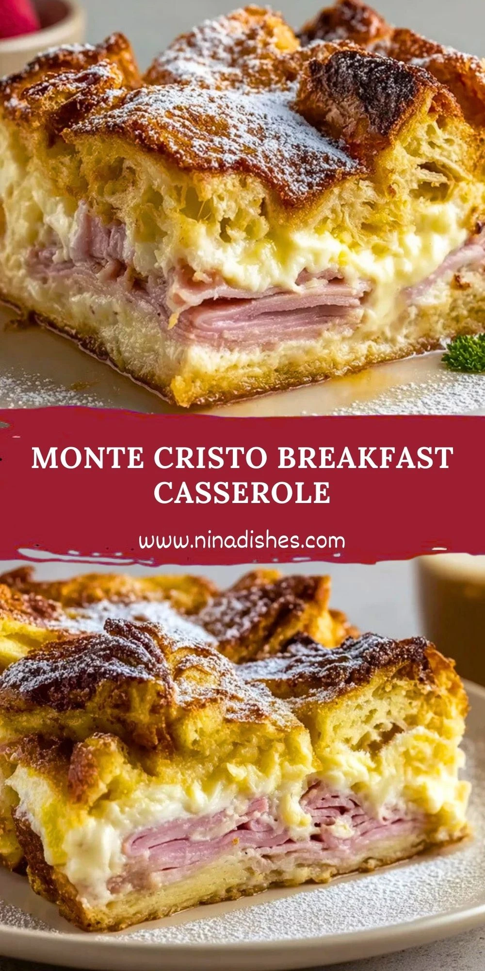 Monte Cristo Breakfast Casserole (2)