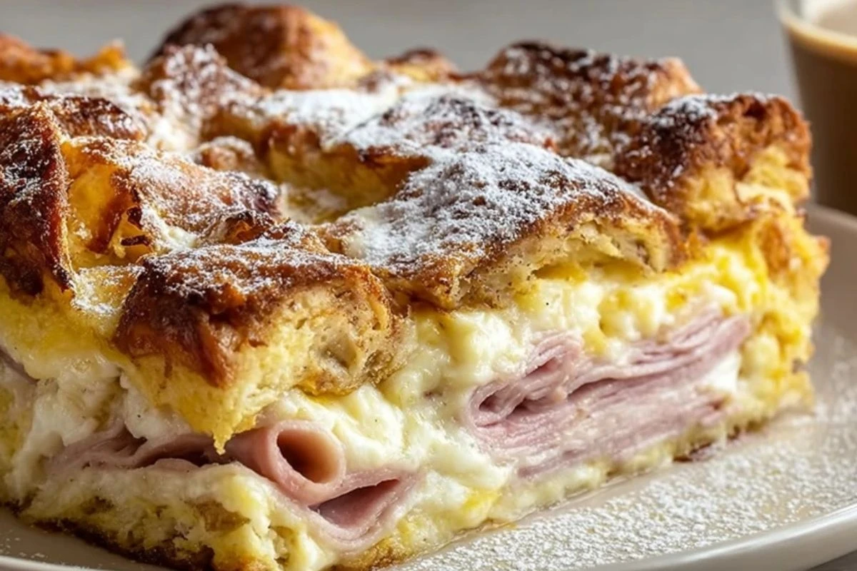 Monte Cristo Breakfast Casserole