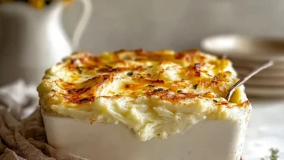 Mouthwatering Mashed Potato Casserole