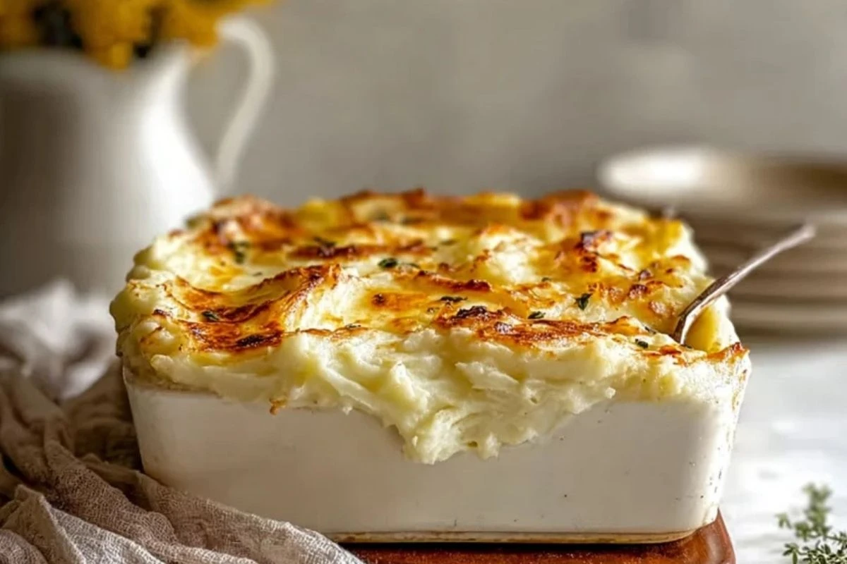 Mouthwatering Mashed Potato Casserole