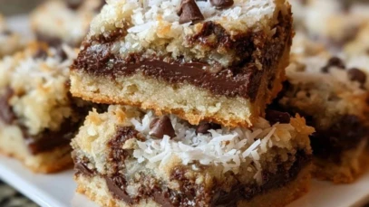 Almond Joy Cookie Bars