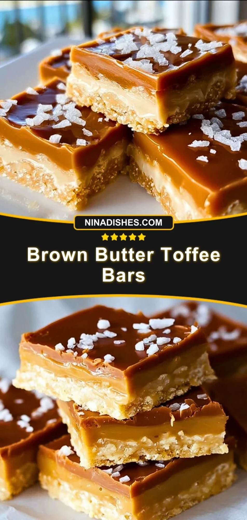 Brown Butter Toffee Bars (3)