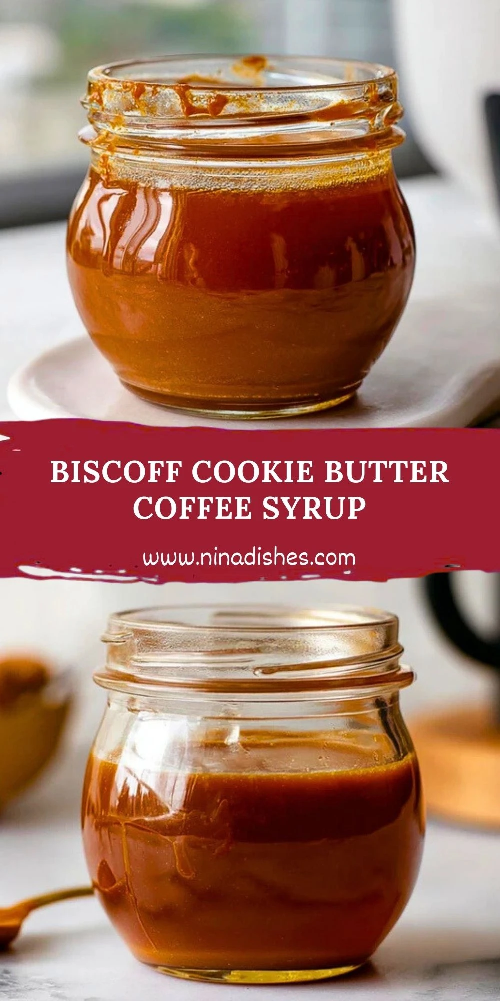 Biscoff Cookie Butter Coffee Syrup (2)