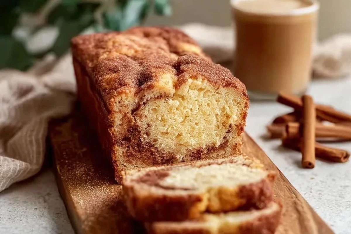 Buttery Snickerdoodle Bread