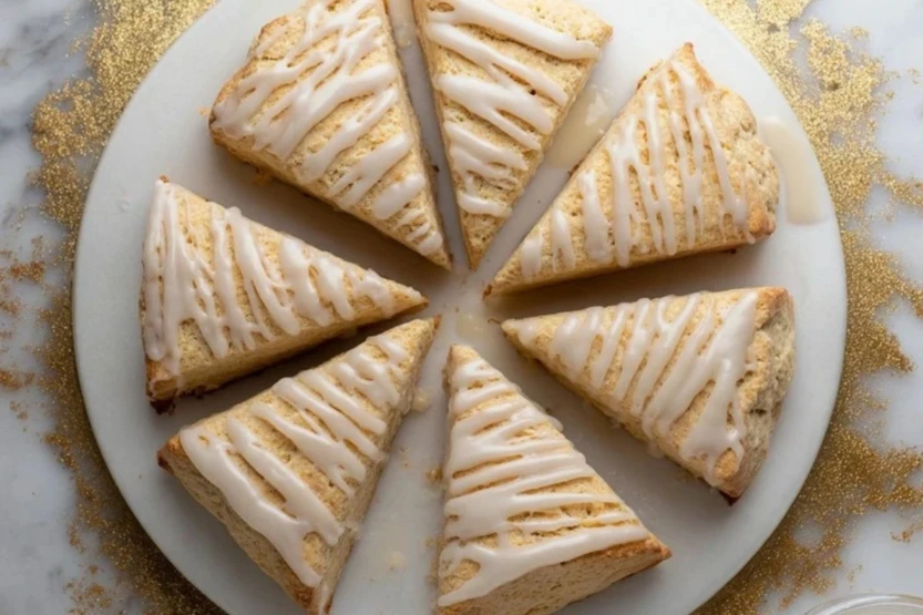 Fluffy Eggnog Scones