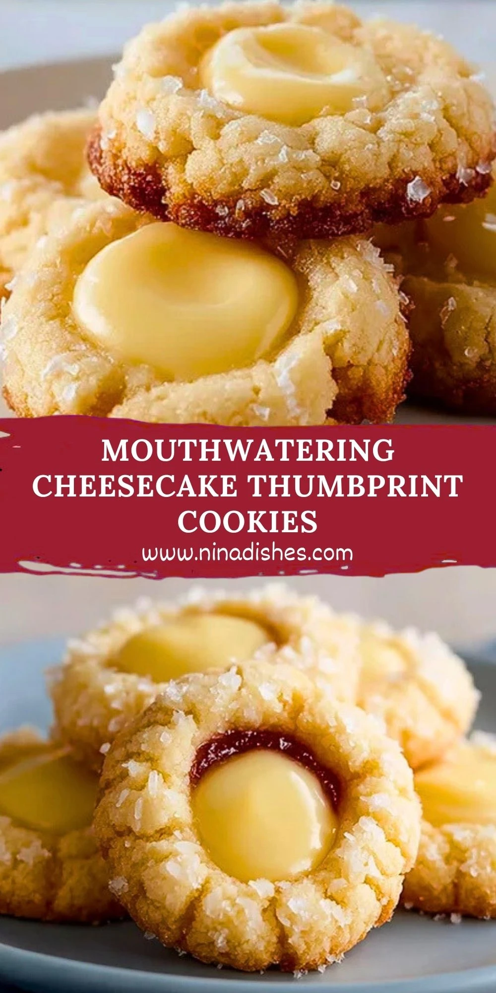 Mouthwatering Cheesecake Thumbprint Cookies (2)