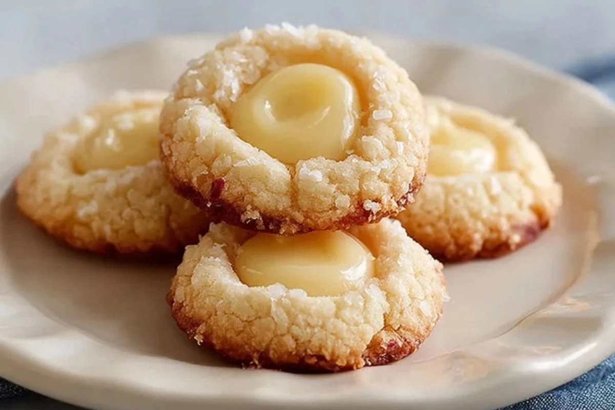 Mouthwatering Cheesecake Thumbprint Cookies
