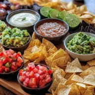 Chip & Dip Charcuterie Board