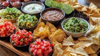 Chip & Dip Charcuterie Board