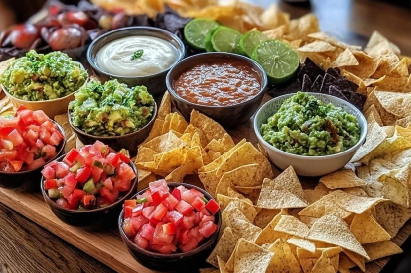 Chip & Dip Charcuterie Board