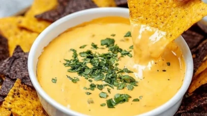 Homemade Nacho Cheese Dip