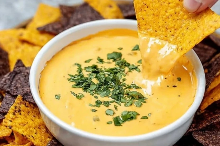 Homemade Nacho Cheese Dip