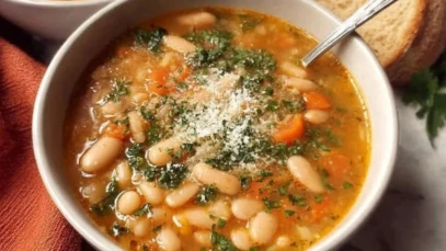 Homemade White Bean Soup