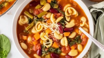 Copycat Olive Garden Minestrone Soup
