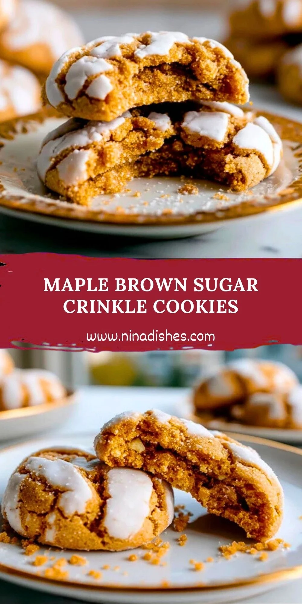 Maple Brown Sugar Crinkle Cookies (2)