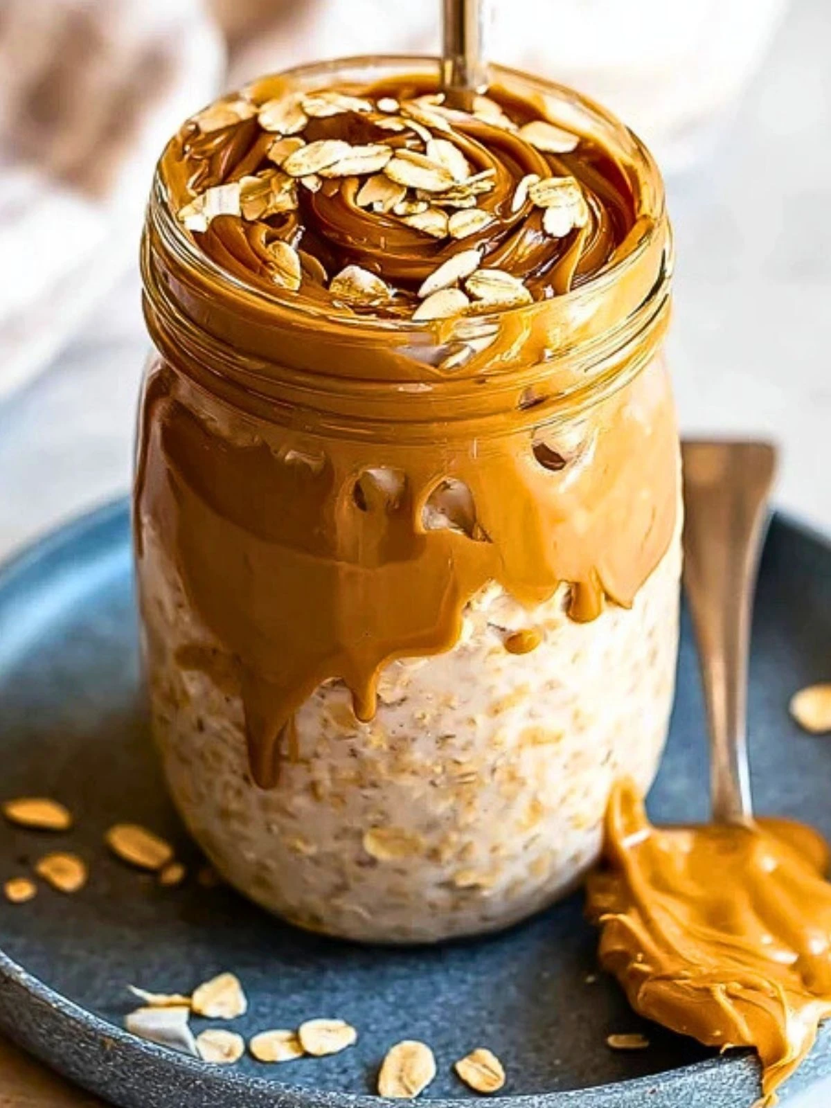 Peanut Butter Overnight Oats (1)