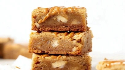 Biscoff Blondies