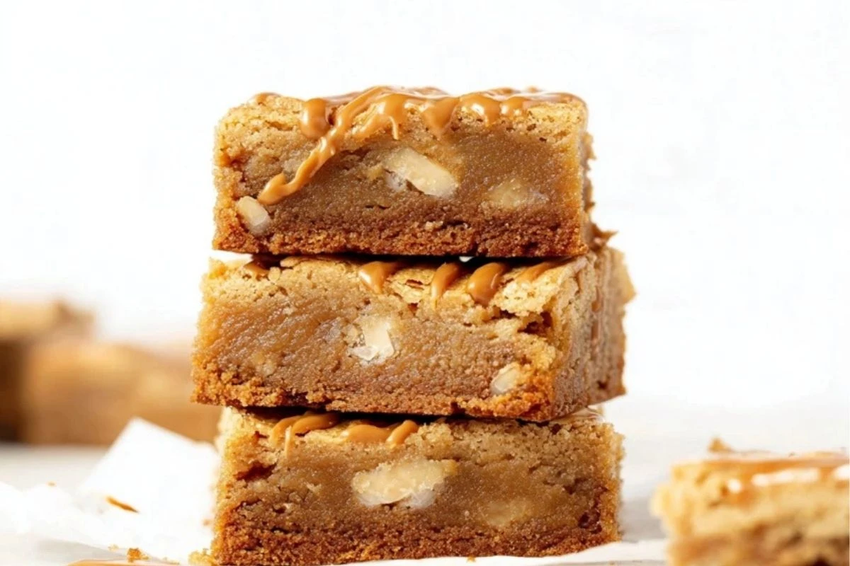 Biscoff Blondies