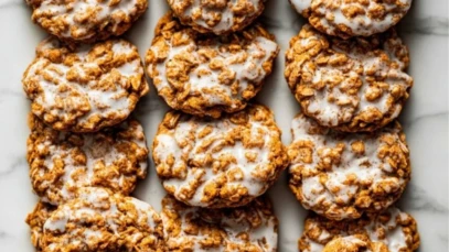 Brown Butter Pumpkin Oatmeal Cookies