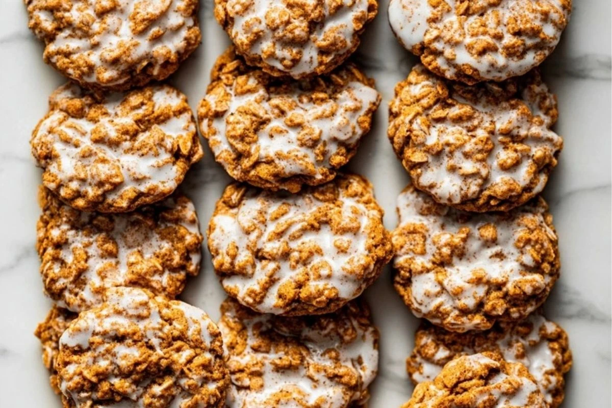 Brown Butter Pumpkin Oatmeal Cookies