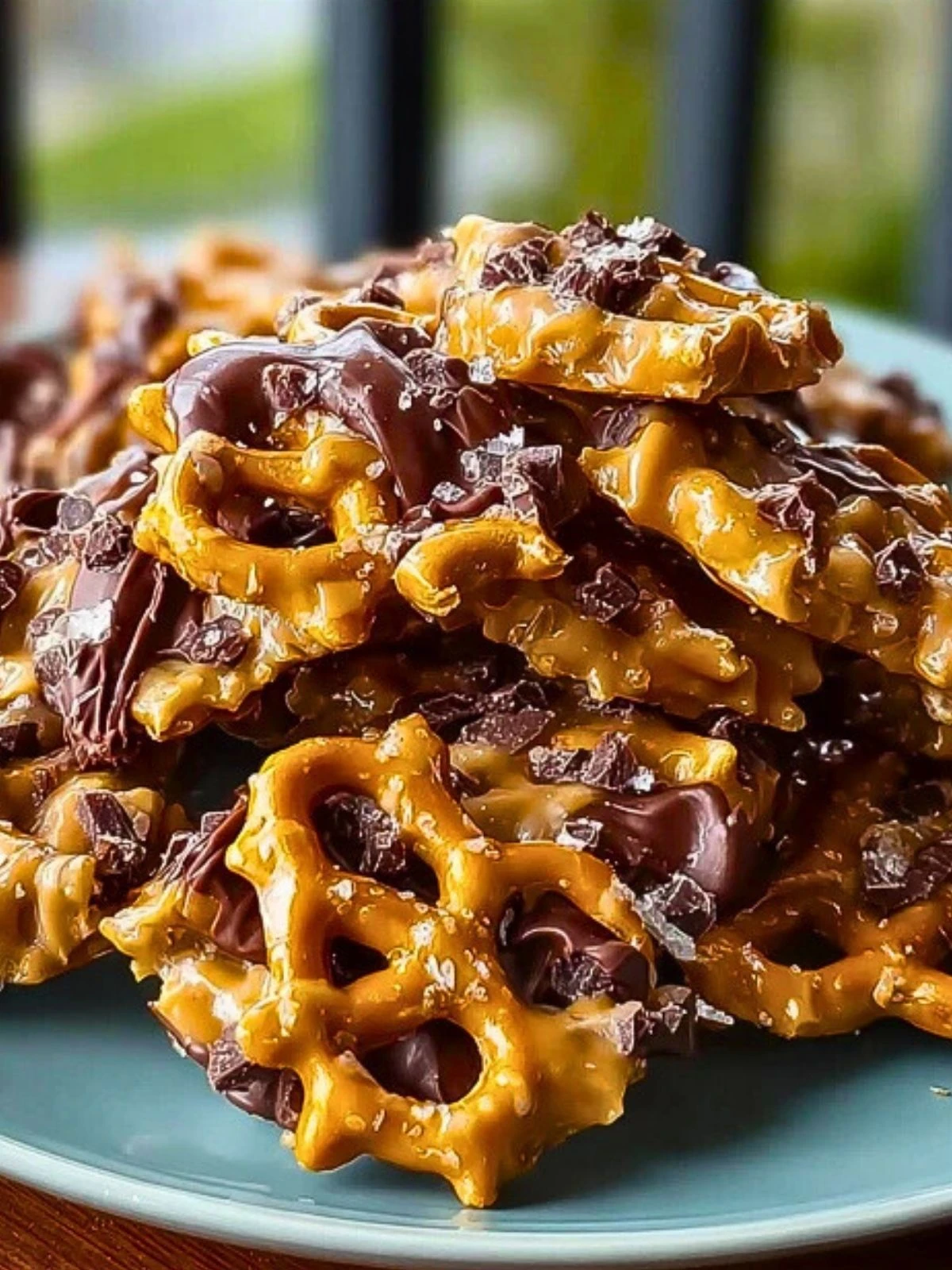 No-Bake Peanut Butter Pretzel Clusters (1)